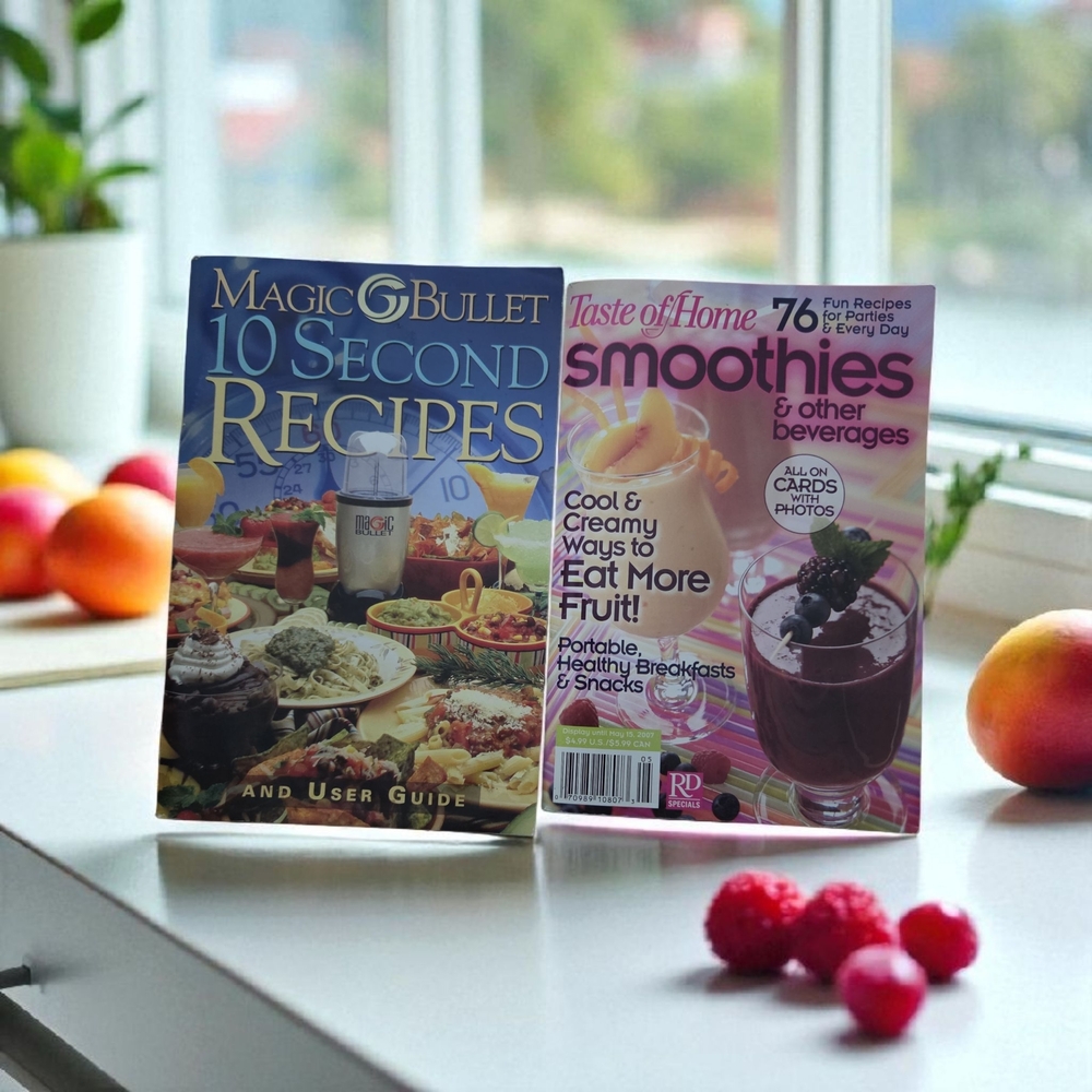 Magic Bullet Recipe and Smoothie Book Set